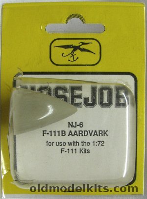 Esoteric 1/72 F-111B Navy Short Nose Conversion, NJ-6 plastic model kit